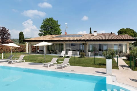 Property building, Living room, Swimming pool