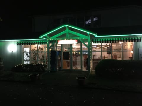 Property building, Facade/entrance, Night
