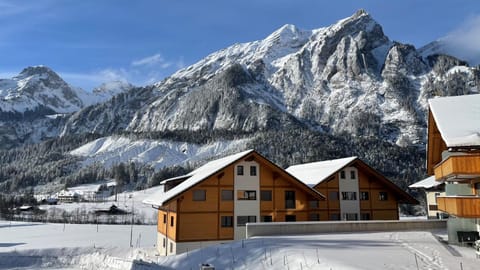 Property building, Natural landscape, Winter, Mountain view