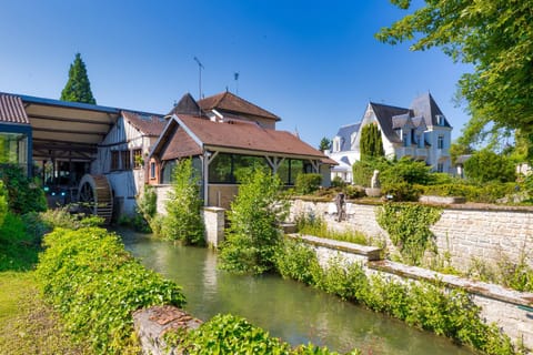 Property building, Natural landscape, Garden, Garden view
