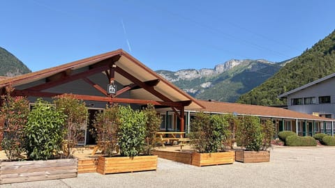 Property building, Natural landscape, Mountain view