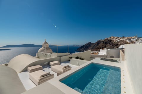 Balcony/Terrace, Pool view, Sea view