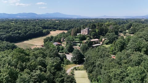 Property building, Natural landscape, Bird's eye view