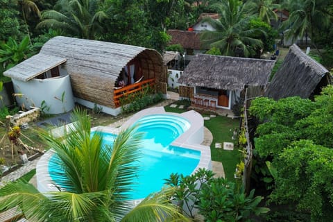 Property building, Pool view, Swimming pool