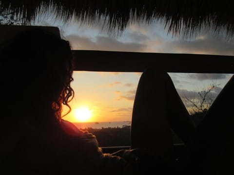 Natural landscape, Sea view, Sunset