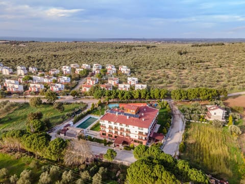 Property building, Natural landscape, Bird's eye view