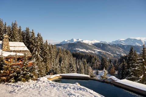 Day, Natural landscape, Winter, Mountain view