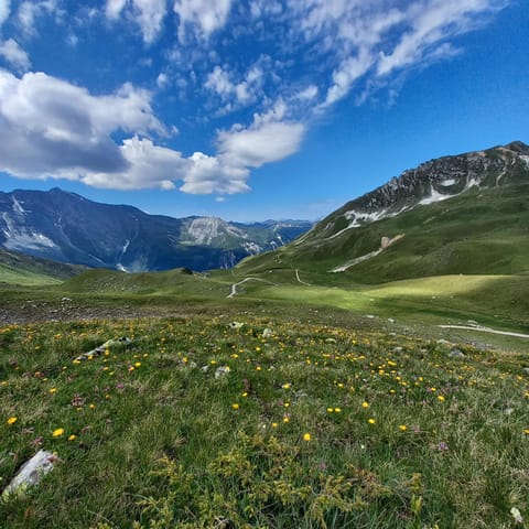 Natural landscape, Mountain view