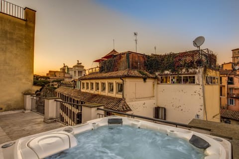 Hot Tub, Sunset