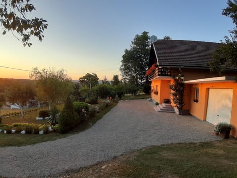 Property building, Sunset