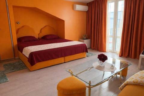 Photo of the whole room, Seating area, Bedroom, air conditioner