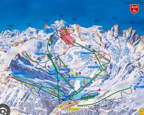 Blomatu II Top Floor Apartment in Saas-Fee