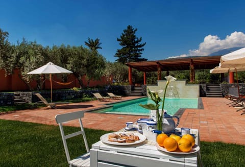 Summer, Garden, Swimming pool