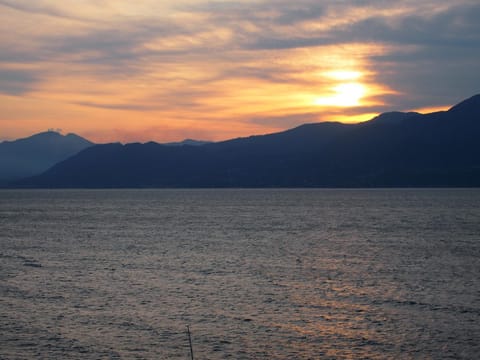 Mountain view, Sunset