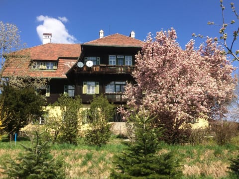 Property building, Spring, Garden