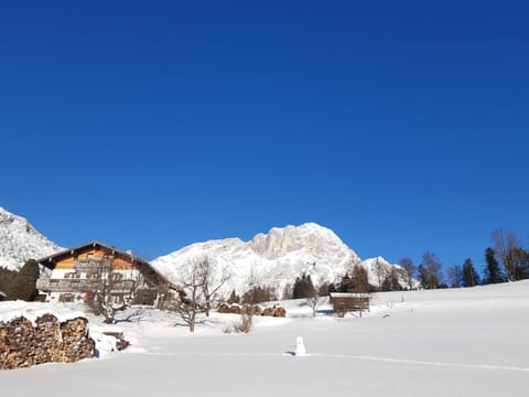 Facade/entrance, Natural landscape, Winter, Garden view, Mountain view