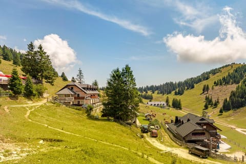 Property building, Natural landscape, Mountain view