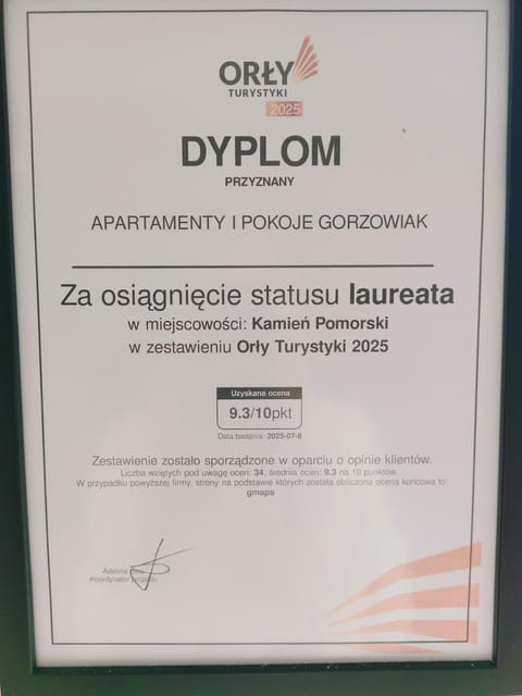 Pensjonat Gorzowiak Vacation rental in West Pomeranian Voivodeship, Poland