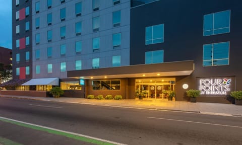 Property building, Facade/entrance, Night