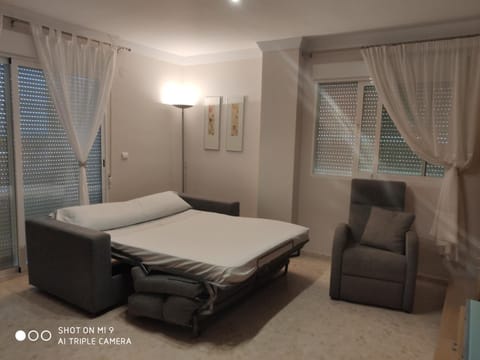 Communal lounge/ TV room, Bed