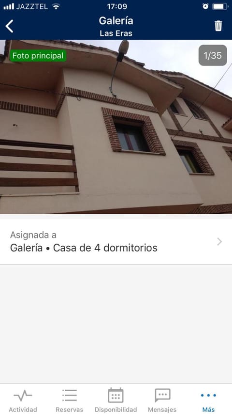 Property building, Text overlay