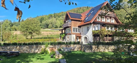 Property building, Garden view