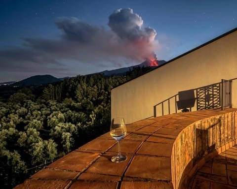 Natural landscape, Balcony/Terrace, Mountain view