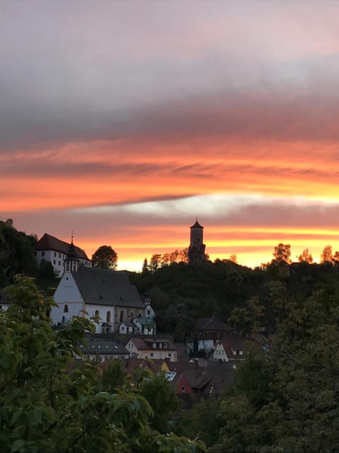 City view, Sunset