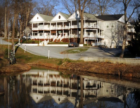 Property building, Spring, Day, Neighbourhood, Natural landscape, Street view