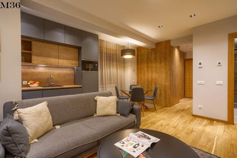 Kitchen or kitchenette, Living room