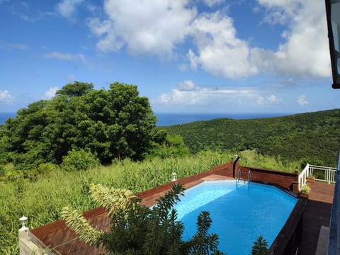 Natural landscape, Mountain view, Sea view, Swimming pool, sunbed