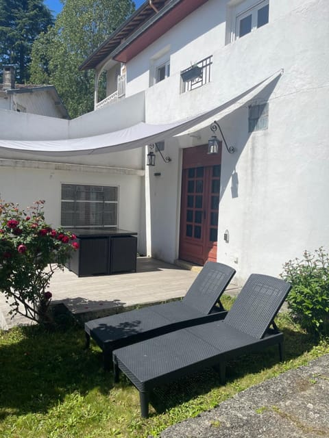 Patio, Garden view, sunbed