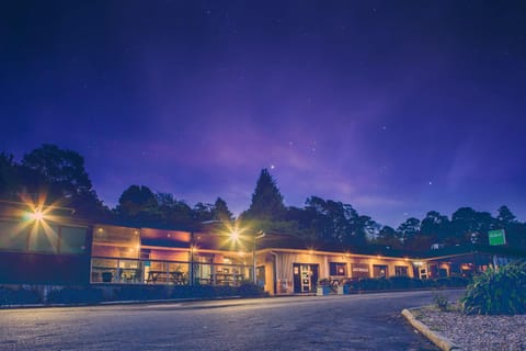 Property building, Sunset