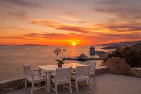 Sea view, Sunset