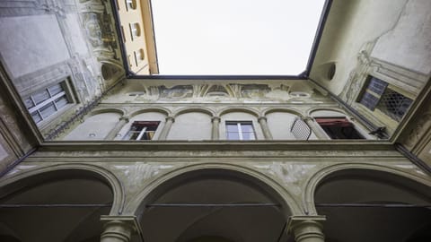 Landmark view, Inner courtyard view