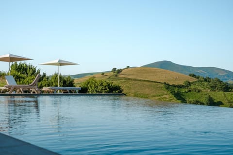 Natural landscape, Pool view, Swimming pool