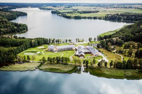Neighbourhood, Natural landscape, Bird's eye view, Lake view