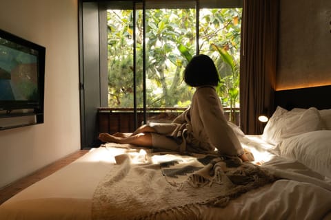 Bed, View (from property/room), Bedroom