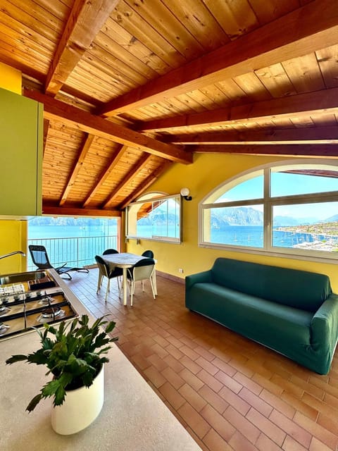 View (from property/room), Balcony/Terrace, Seating area, Dining area, kitchen