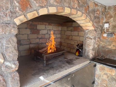 BBQ facilities, Seating area