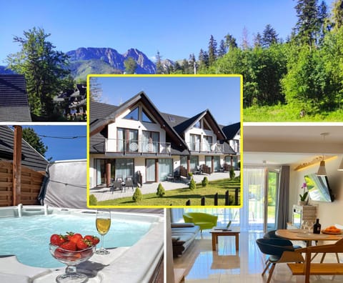 Property building, Restaurant/places to eat, Spring, Summer, Garden, Garden, Hot Tub, Hot Tub, View (from property/room), View (from property/room), Living room, Mountain view, Mountain view, Swimming pool, Breakfast, Parking, fireplace, fireplace, heating