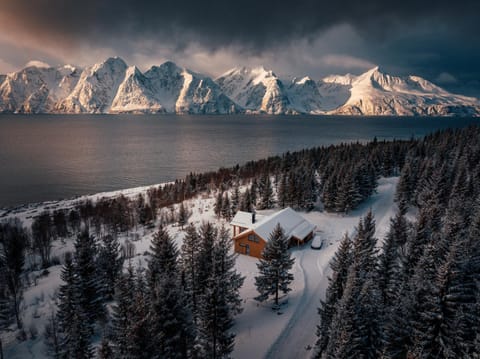 Day, Natural landscape, Winter, Mountain view
