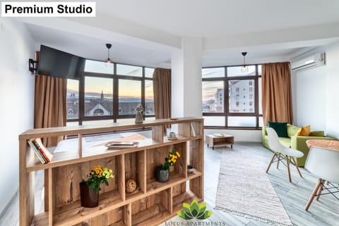 TV and multimedia, Photo of the whole room, City view