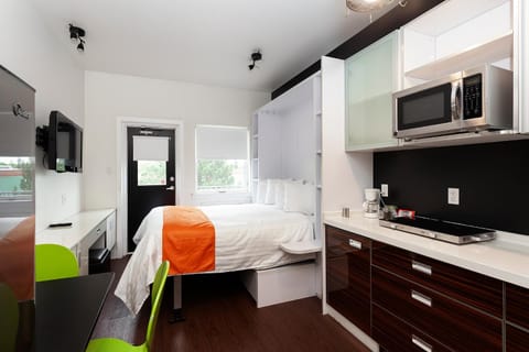Kitchen or kitchenette, Bedroom