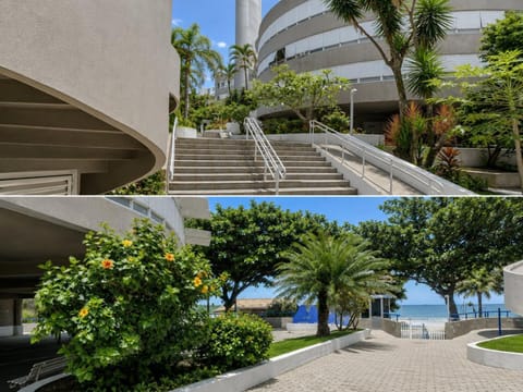 Property building, Facade/entrance, Natural landscape, Garden, Garden view, Sea view