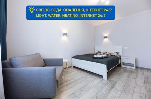Bed, TV and multimedia, Balcony/Terrace, Living room, Photo of the whole room, Seating area, Bedroom