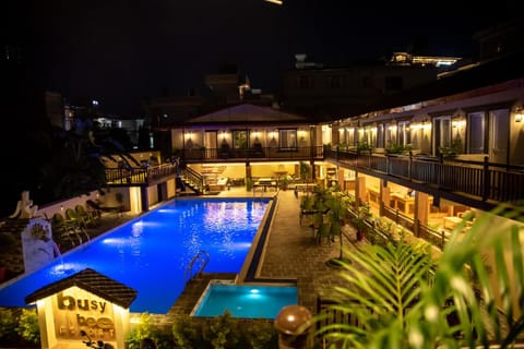 Property building, Pool view, Swimming pool, Swimming pool