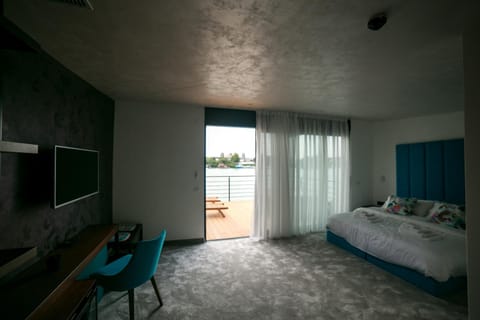 Photo of the whole room, River view