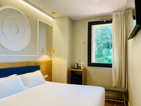 Bed, TV and multimedia, Photo of the whole room, Bedroom