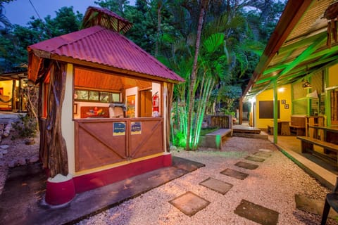 Facade/entrance, Garden, Sunset